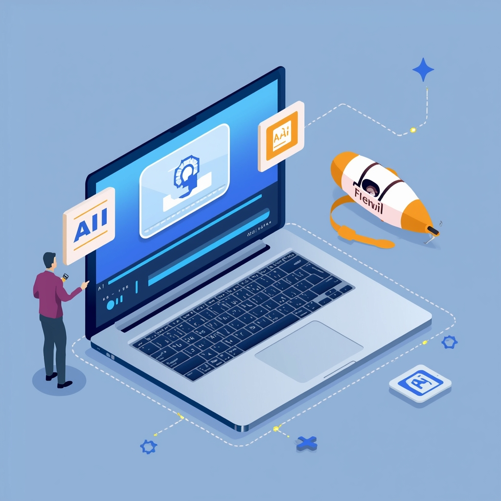 AI tools for content creators illustration