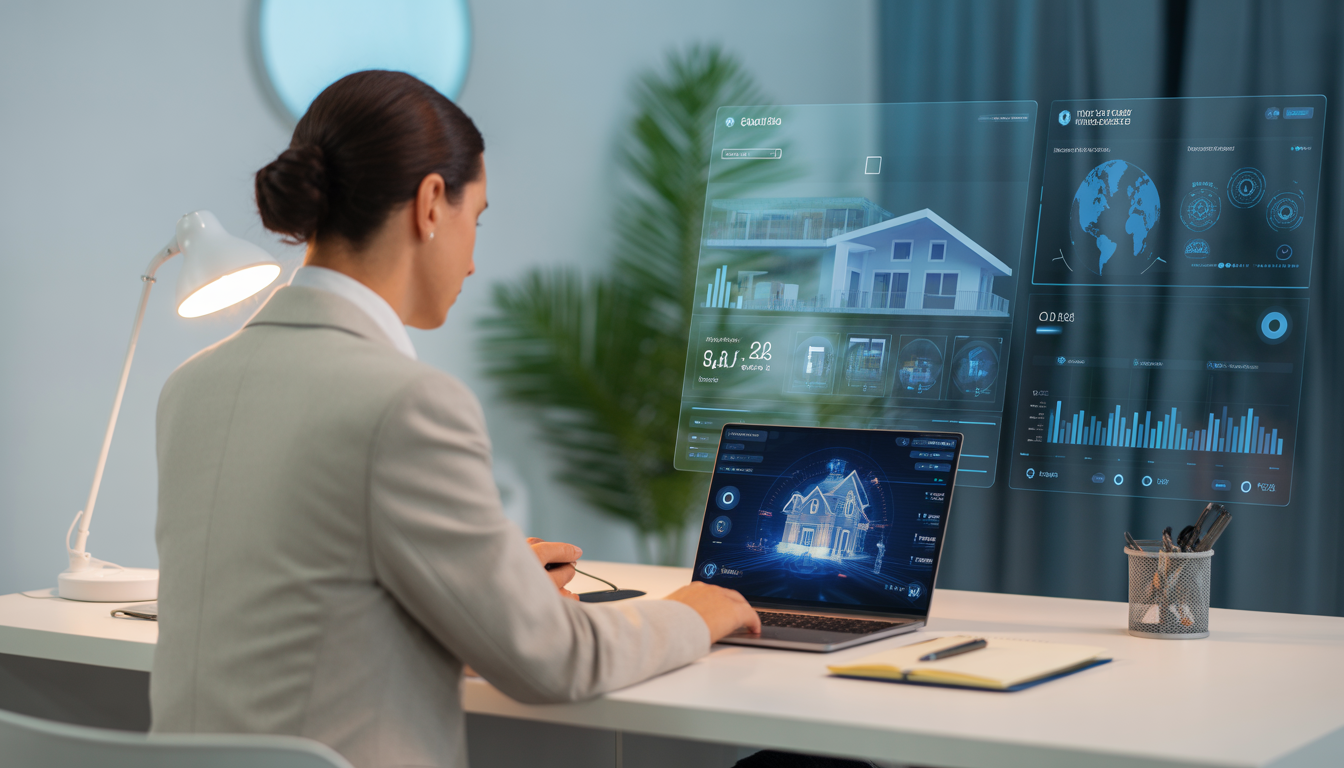 AI tools for real estate agents dashboard and workflow