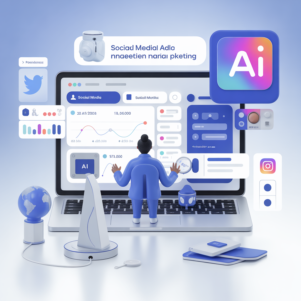 AI tools helping social media managers create content and manage campaigns