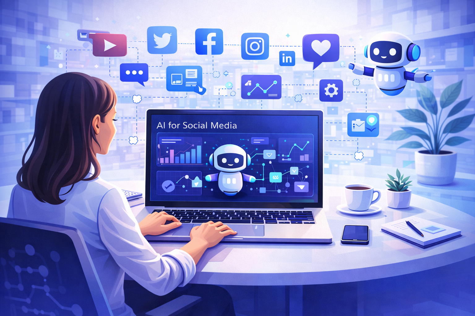 AI tools for social media managers