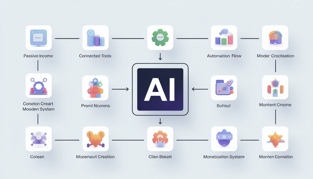 12 Best AI Tools for Passive Income in 2026 (Build Income on Autopilot) Ai Workflow For Passive Income 1024x585