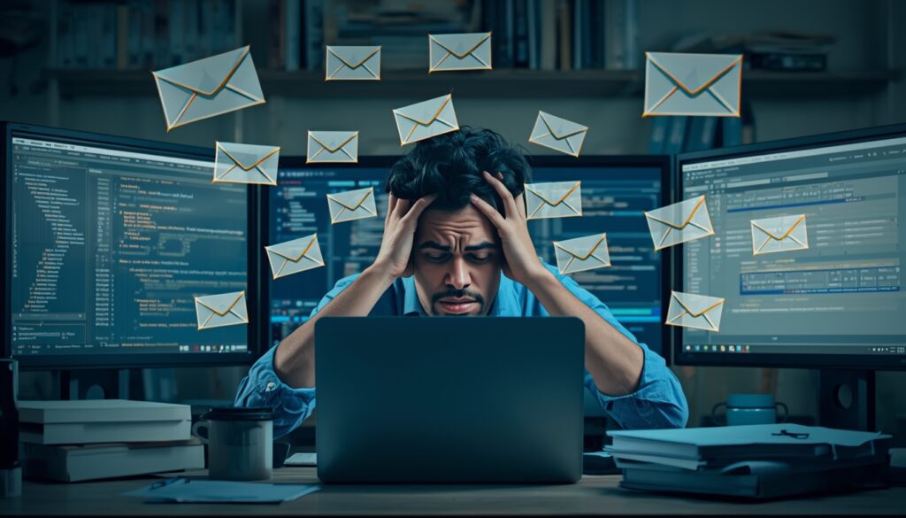 Best AI Tools for Productivity in 2026 (Work Faster and Smarter) Productivity Overwhelmed Without Ai 1024x585